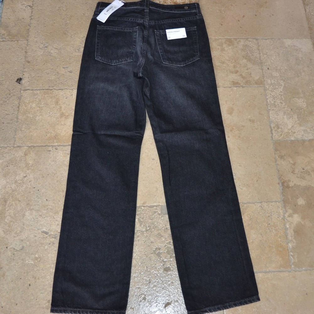 Adriano Goldschmied AG Alexis Straight High-Rise Vintage Fit Jeans NWT - Picture 2 of 9